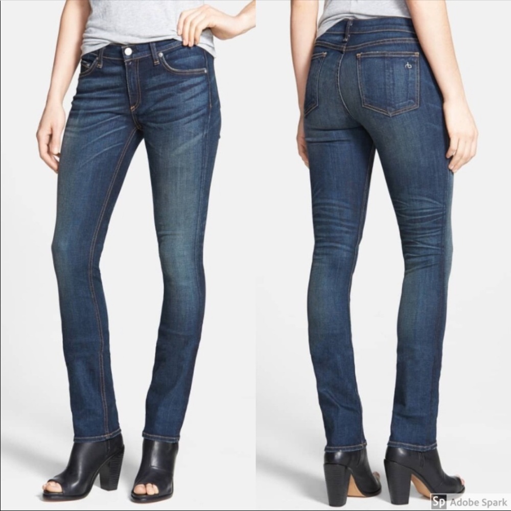 Rag & Bone 'The Cigarette' Leg Jeans - 25
